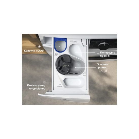 Пральна машина Electrolux фронтальна EW7FG4492UDU EW7FG4492UDU фото