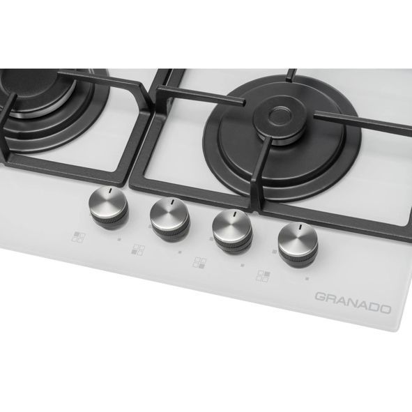 Варочна поверхня GRANADO GGH 62-104 white glass GGH 62-104 white glass фото