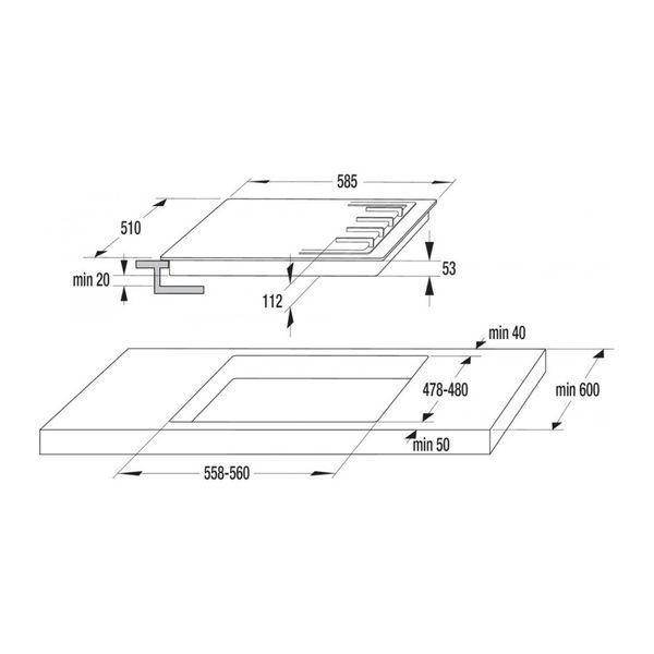 Варочна поверхня Gorenje GT642AB GT642AB фото