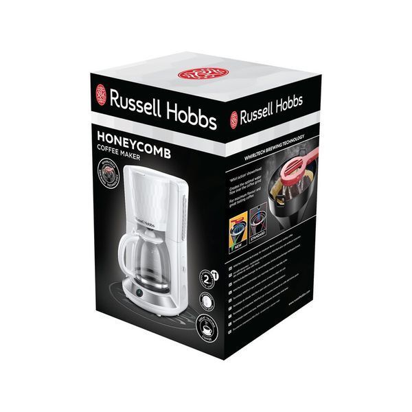 Крапельна кавоварка Russell Hobbs Hobbs 27010-56 Honeycomb White (27010-56) 27010-56 фото