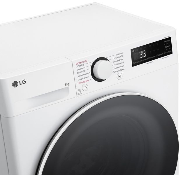 Пральна машина LG фронтальна F2Y5PS0W F2Y5PS0W фото