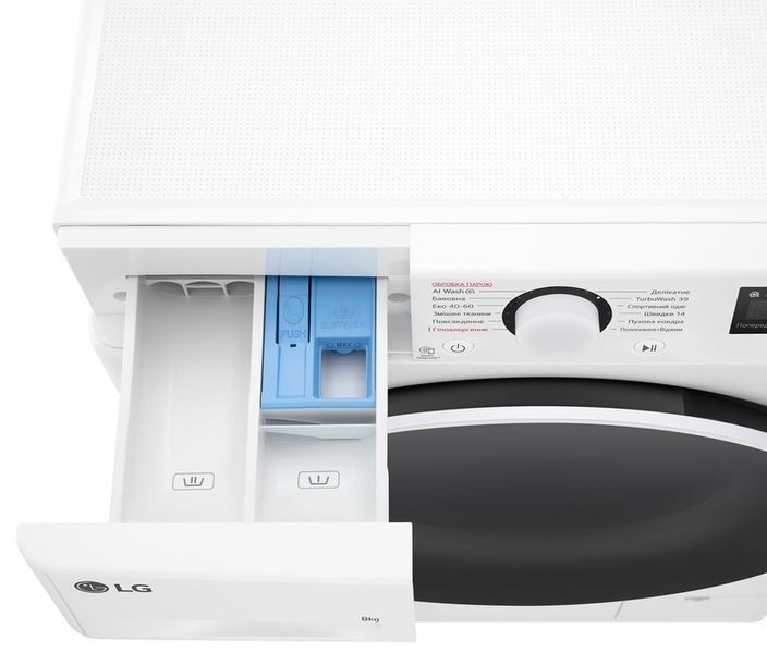 Пральна машина LG фронтальна F2Y5PS0W F2Y5PS0W фото