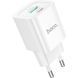 Зарядний пристрій HOCO C147A Charm 1xUSB-C PD20W + 1xUSB QC3.0 White (6942007630276) 6942007630276 фото 4