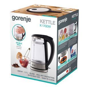 Електрочайник Gorenje K17GDW K17GDW фото