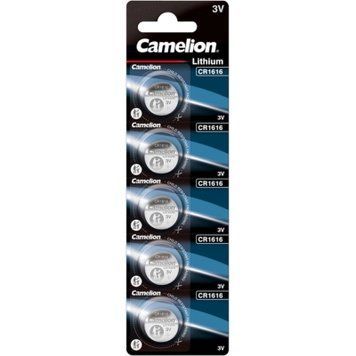 Батарейка CR 1616 Lithium * 5 Camelion (CR1616-BP5) CR1616-BP5 фото