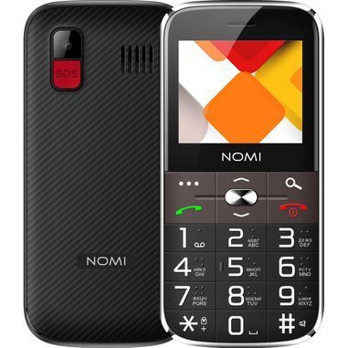 Мобільний телефон Nomi i220 Black i220 Black фото