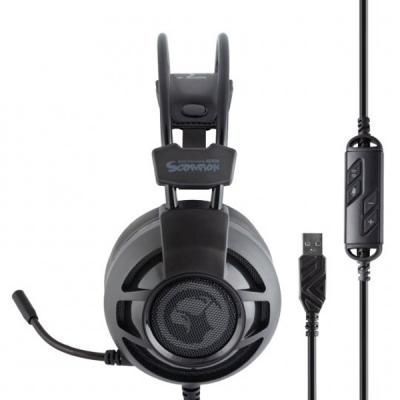 Навушники Marvo HG9018 Multi-LED 7.1 Black (HG9018) HG9018 фото