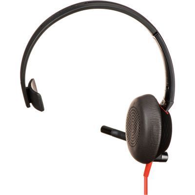 Навушники Poly BlackWire 5210 USB-A HS Mono Black (80R98AA) 80R98AA фото