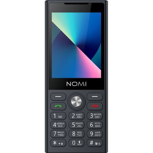 Мобільний телефон Nomi i2841 Black i2841 Black фото