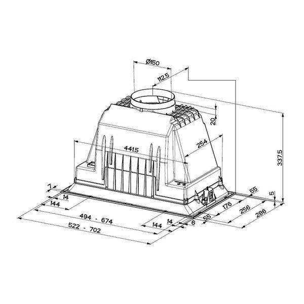 Витяжка кухонна Faber Inka Plus Hcs X A52 (305.0602.049) 305.0602.049 фото