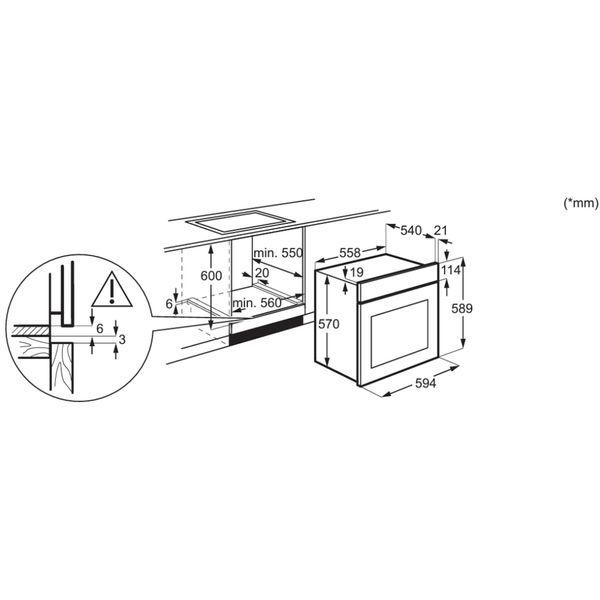 Духова шафа Electrolux EOD5H70BX EOD5H70BX фото