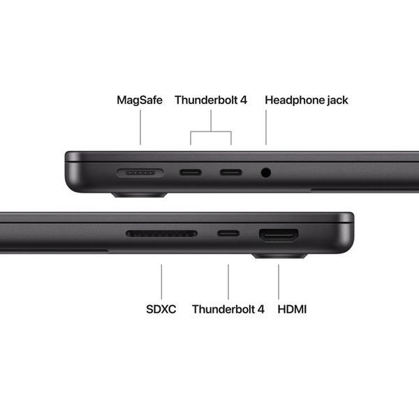 Ноутбук Apple MacBook Pro 14 A3434 M5 Space Black (MDE04UA/A) MDE04UA/A фото
