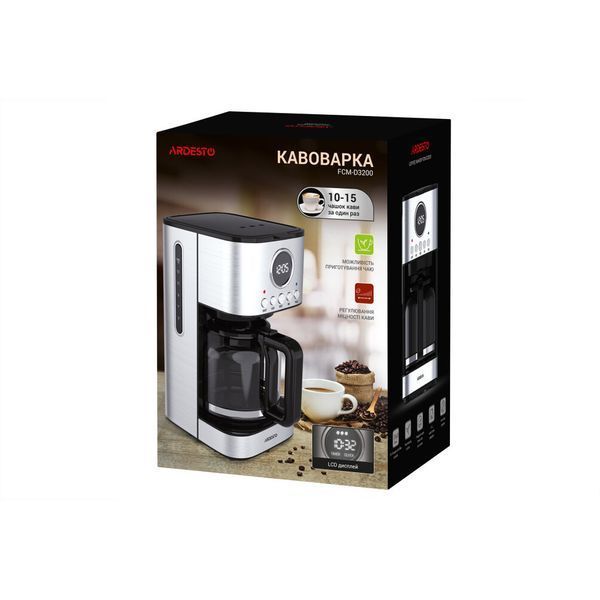 Крапельна кавоварка Ardesto FCM-D3200 FCM-D3200 фото
