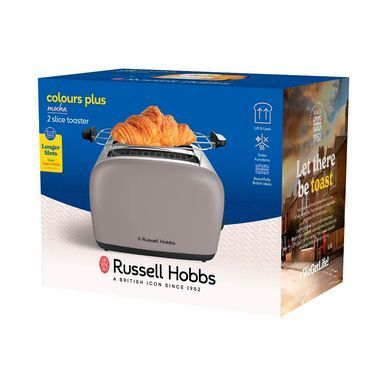 Тостер Russell Hobbs 1671Вт, нержав., підігрів, моко 26931-56 фото