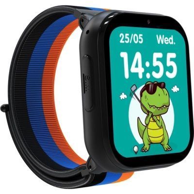 Смарт-годинник Gelius Pro GP-PK008 (Rainbow) Black Kids smart watch with GPS/4G (Pro GP-PK008 (Rainbow) Black) Pro GP-PK008 (Rainbow) Bl фото