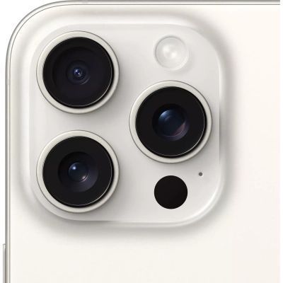 Мобільний телефон Apple iPhone 15 Pro Max 256Gb eSim (Grade B) White Titanium USED (iP15PM2eWhT_B) iP15PM2eWhT_B фото