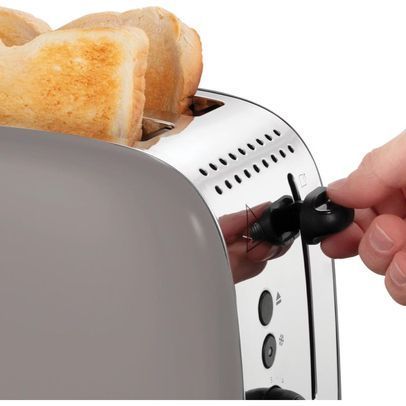 Тостер Russell Hobbs 1671Вт, нержав., підігрів, моко 26931-56 фото