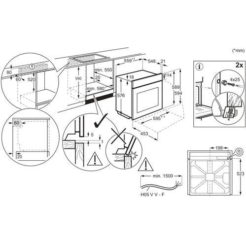 Духова шафа Electrolux LOF6P16Z LOF6P16Z фото