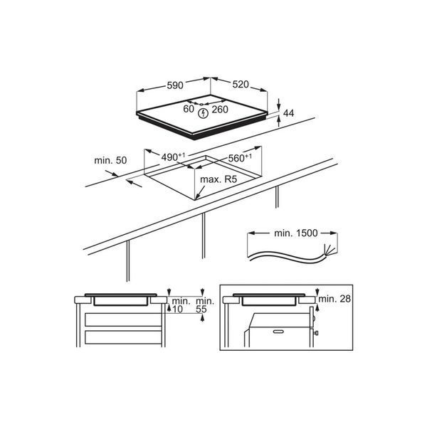 Варильна поверхня Electrolux EIV64453 EIV64453 фото