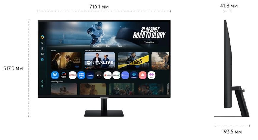 Монітор Samsung LS32FM702UIXUA LS32FM702UIXUA фото