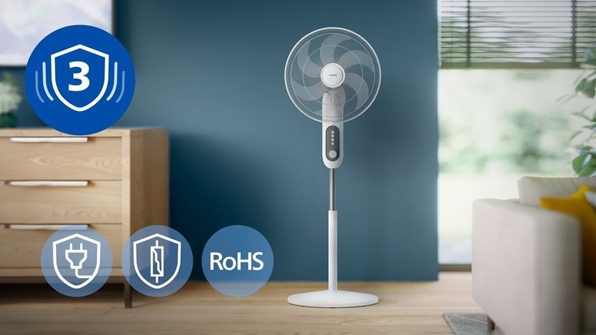Вентилятор Philips підлоговий Series 1001 CX1220/00 CX1220/00 фото