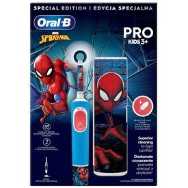 Електрична зубна щітка Oral-B D103. Spiderman 8006540773567 фото