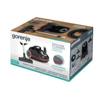 Пилосос Gorenje контейнер + мішок VCEA22GPLBKCY VCEA22GPLBKCY фото
