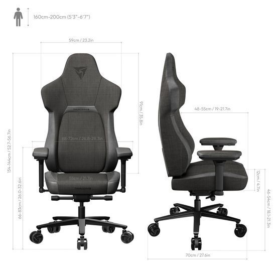 Крісло ігрове TX3 Core Loft Black (TEGC-2056101.11) TEGC-2056101.11 фото