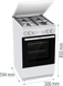 Плита комбінована GORENJE GK5A22WH 745425 фото 11