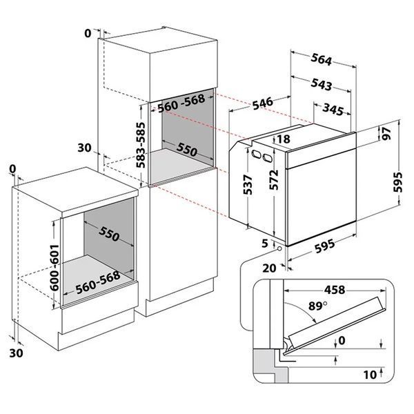 Духова шафа Whirlpool AKZ9S 8220 FB AKZ9S 8220 FB фото