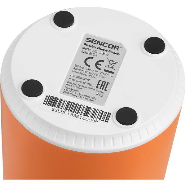 Блендер Sencor портативний для смузі SBL133OR SBL133OR фото