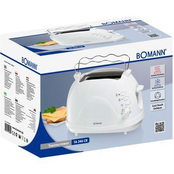 Тостер Bomann TA 246 CB white TA 246 CB white фото