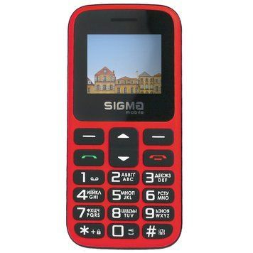 Мобільний телефон Sigma Comfort 50 Red 4827798120958 фото