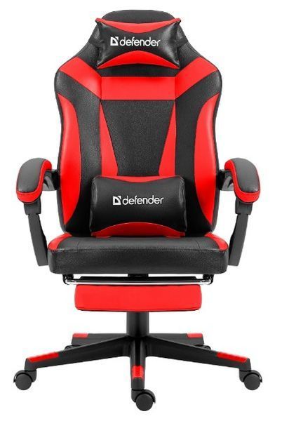 Крісло ігрове Defender Cruiser Black-Red (64344) 64344 фото