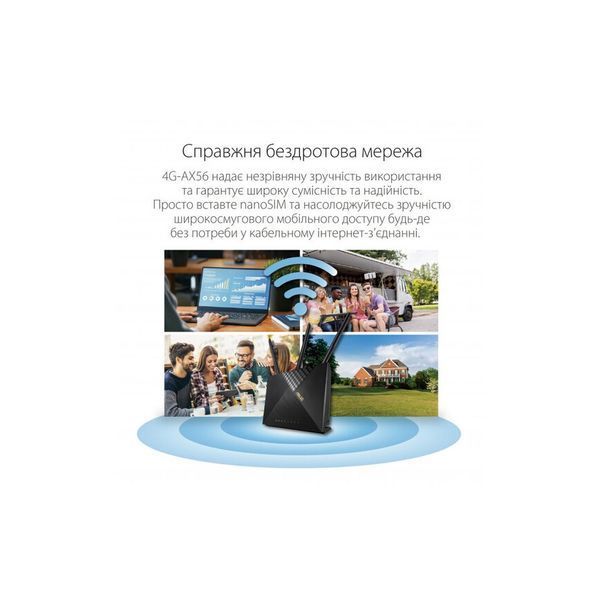 Маршрутизатор ASUS 4G-AX56 4G-AX56 фото