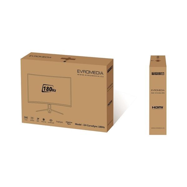 Монітор EvroMedia i24 CurveSync 180 Hz i24 CurveSync 180 Hz фото