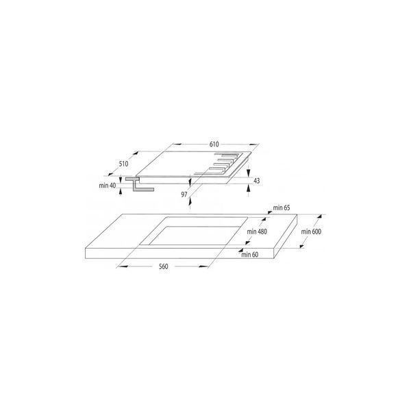 Варильна поверхня Gorenje GTW641KB GTW641KB фото
