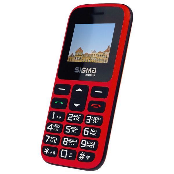 Мобільний телефон Sigma Comfort 50 Red 4827798120958 фото