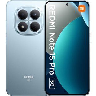 Смартфон Xiaomi Redmi Note 15 Pro 5G 8/256GB Glacier Blue (1183688) 1183688 фото