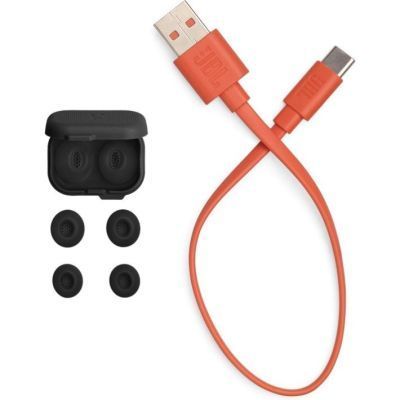 Навушники JBL Tune Flex 2 Ghost Black (JBLTFLEX2GBLK) JBLTFLEX2GBLK фото