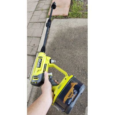 Мийка високого тиску Ryobi низького тиску RY18PW22A-0, 18В ONE+, 22бар, 182 л/год. (без АКБ та ЗП) (5133004570) 5133004570 фото