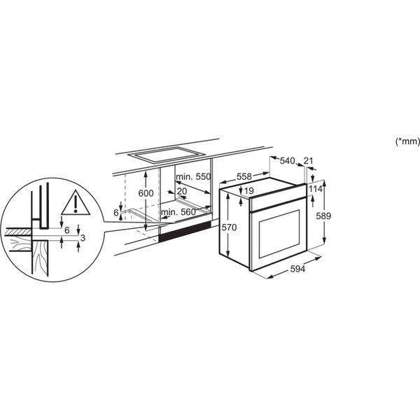 Духова шафа Electrolux KODEF70BZ KODEF70BZ фото