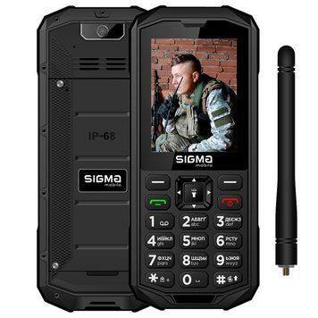 Мобільний телефон Sigma X-treme Black 4827798466612 фото