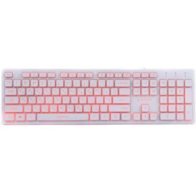Клавіатура Gembird KB-UML3-01-W-UA USB White (KB-UML3-01-W-UA) KB-UML3-01-W-UA фото