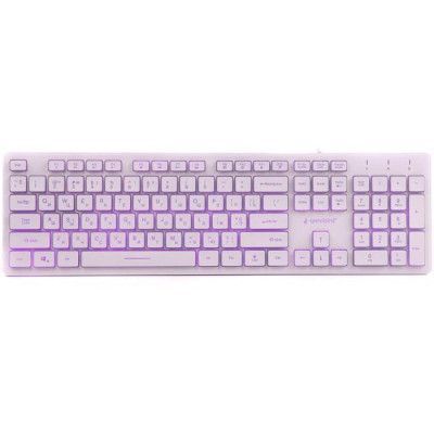 Клавіатура Gembird KB-UML3-01-W-UA USB White (KB-UML3-01-W-UA) KB-UML3-01-W-UA фото