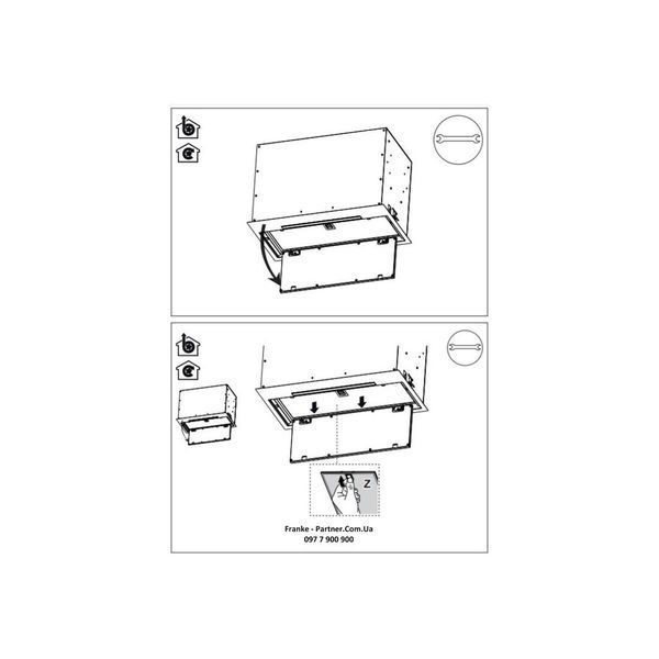 Витяжка кухонна Franke Box Flush EVO FBFE BK 305.0665.365 фото