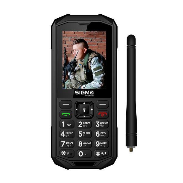 Мобільний телефон Sigma X-treme Black 4827798466612 фото