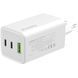 Зарядний пристрій ColorWay C101B GaN Mini 100W PD PPS 2xUSB-C + USB-A white (CW-CHS061PD-WT) CW-CHS061PD-WT фото 2