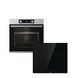 Комплект Gorenje духовка + поверхня склокераміка BO6737E02X
