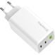 Зарядний пристрій ColorWay C101B GaN Mini 100W PD PPS 2xUSB-C + USB-A white (CW-CHS061PD-WT) CW-CHS061PD-WT фото 4